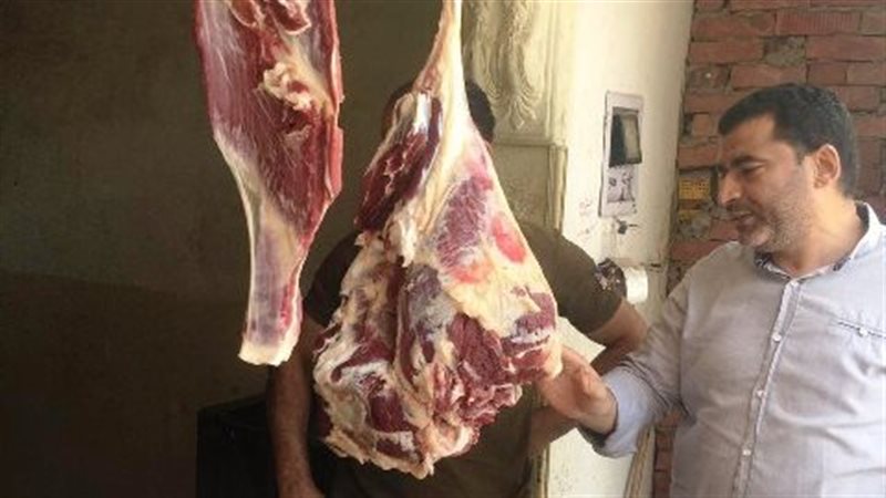 لحوم مجهولة المصدر