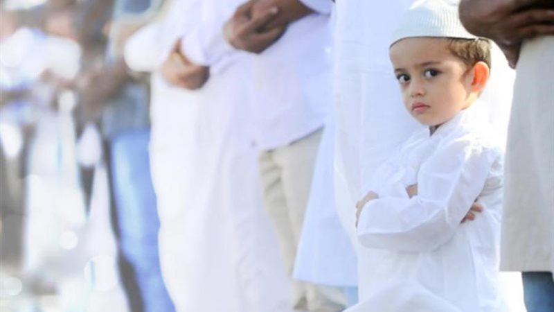  حضور الأطفال صلاة
