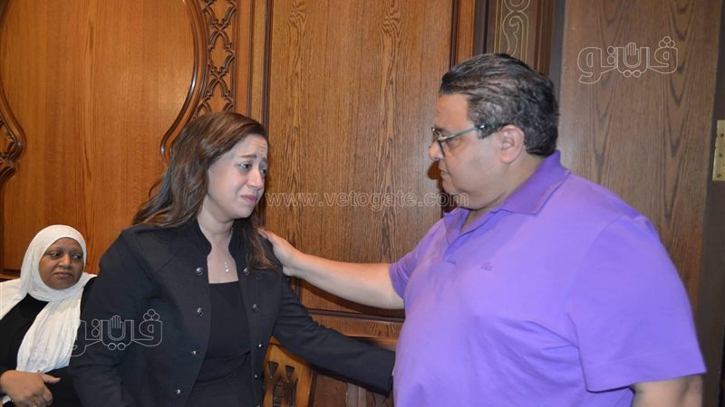 عزاء والدة ريهام