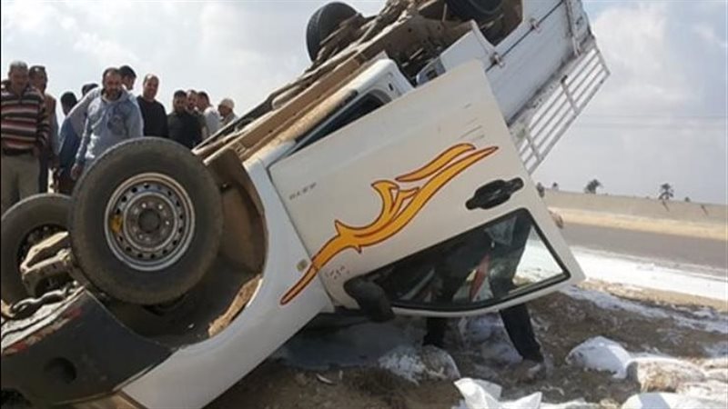  انقلاب سيارة ربع