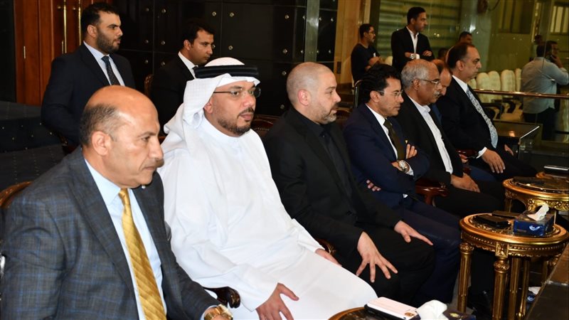 وزير الرياضة يشهد