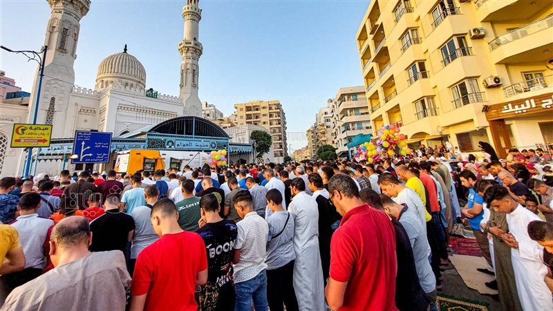 صلاة العيد بمطروح