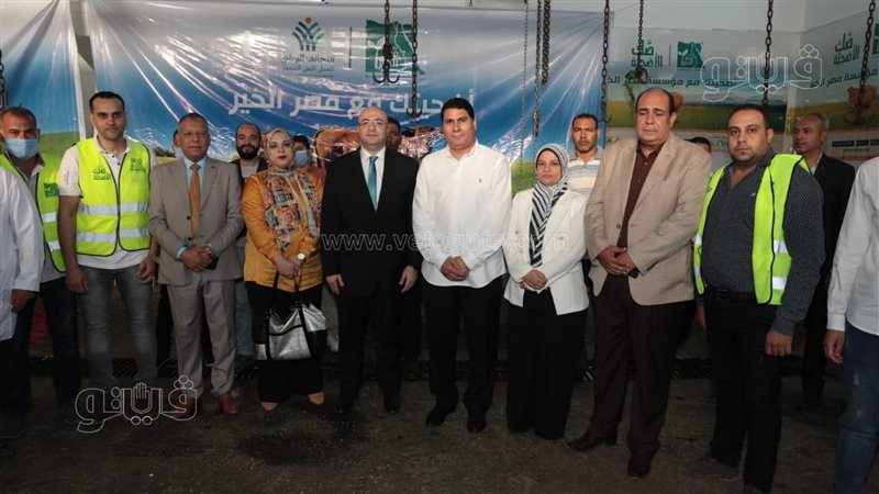 محافظ بني سويف بمجزر