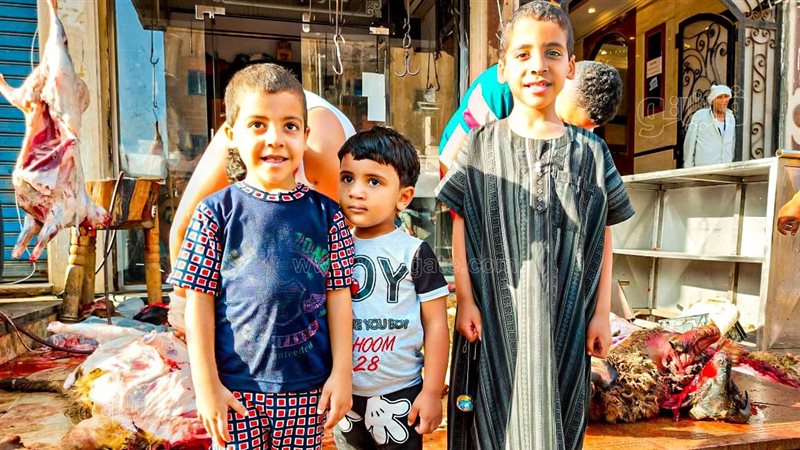 فرحة الأطفال بعيد