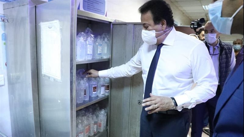  عبدالغفار يتفقد