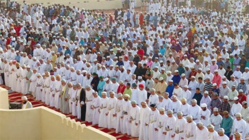صلاة العيد بعمان