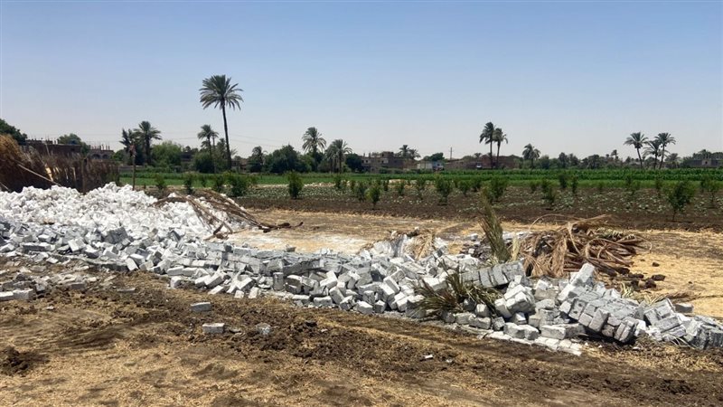 حملة إزالة بأسيوط