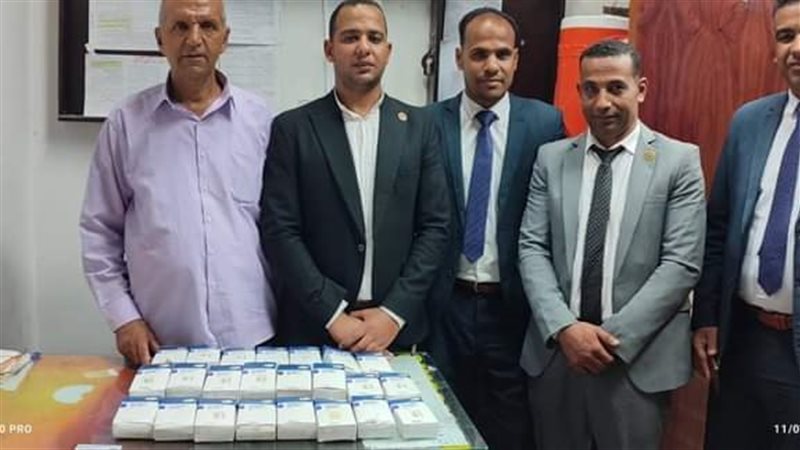 المضبوطات بحوزة رجال