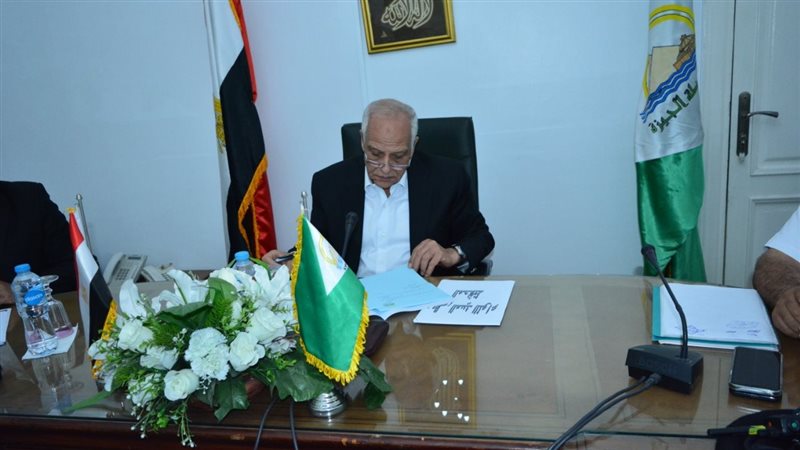 محافظ الجيزة يعتمد