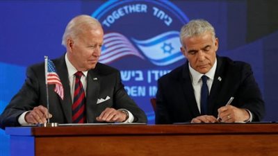 إسرائيل فوق الجميع.. قراءة في نص إعلان القدس بين بايدن ولبيد