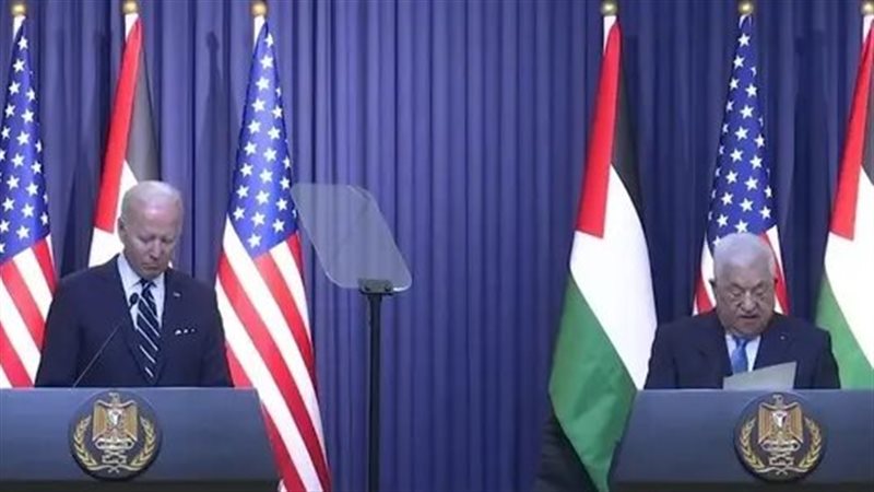 بايدن ومحمود عباس