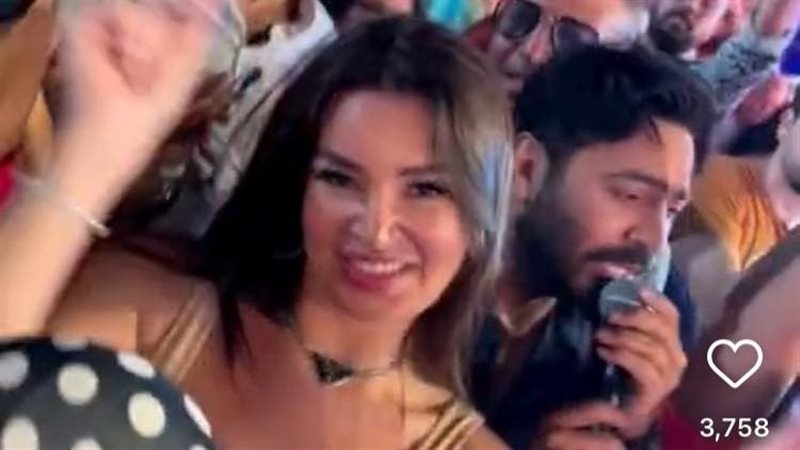 جوهرة وتامر حسني