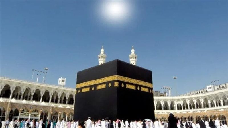 تعامد الشمس علي الكعبة