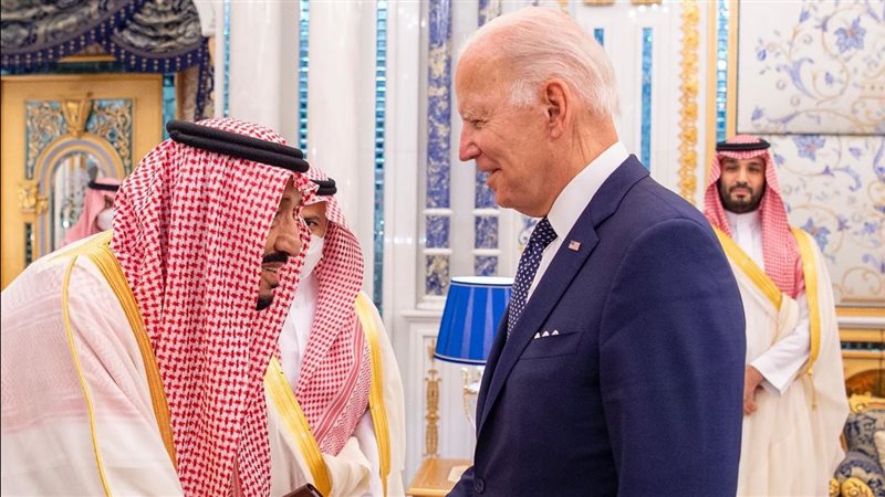 بايدن والملك سلمان