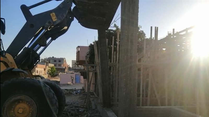 إزالة مخالفات بناء