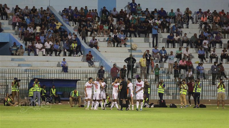 مباراة الزمالك وغزل