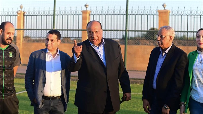 زيارة جمال علام لتدريبات