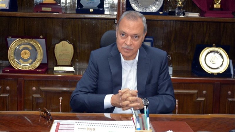محافظ القليوبية خلال
