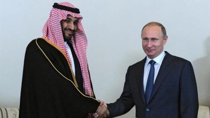 بوتين وبن سلمان 
