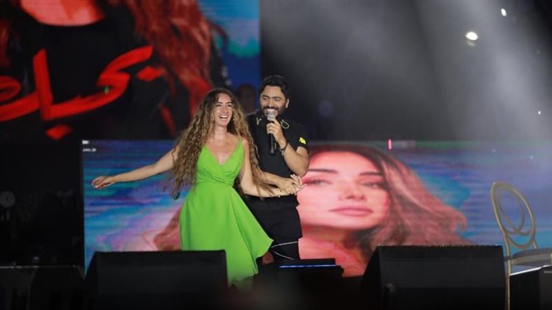 تامر حسني وهنا الزاهد