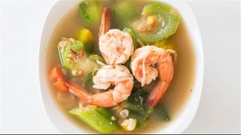 طريقة عمل شوربة الجمبرى