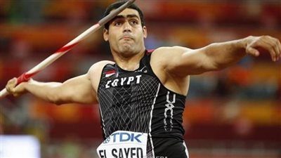 إيهاب عبد الرحمن لاعب الرمح يحتل المركز الأخير في بطولة العالم بأمريكا