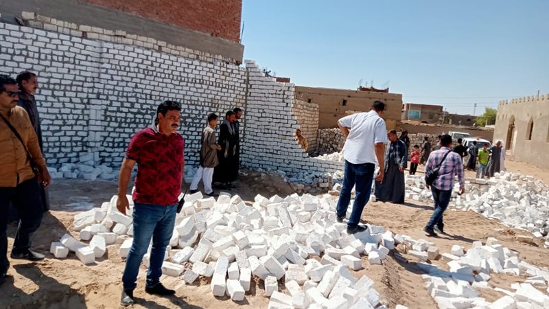 حملة إزالة بأسيوط