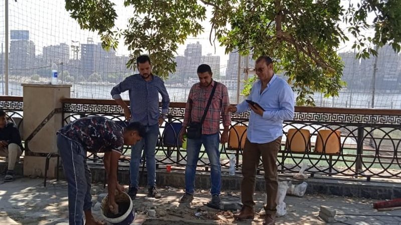 رئيس حي جنوب يتفقد