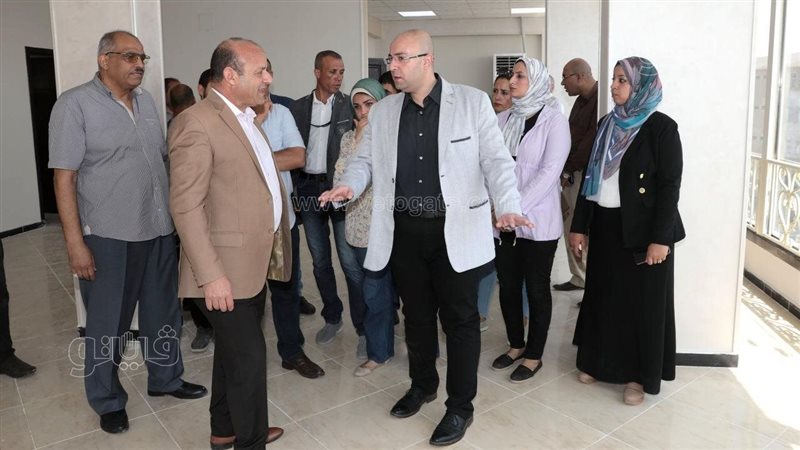 محافظ بني سويف يتفقد