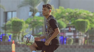 الظهور الأول.. أحمد بلحاج يشارك في تدريبات أسوان