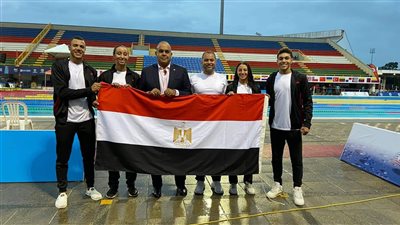 نتائج منتخب مصر في بطولة العالم للسباحة بالزعانف للكبار بكولومبيا