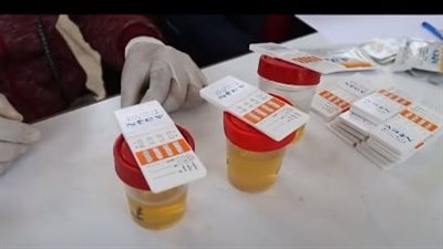 إجراء تحليل المخدرات لسائق دهس شخصا بسيارته المسرعة في العمرانية 