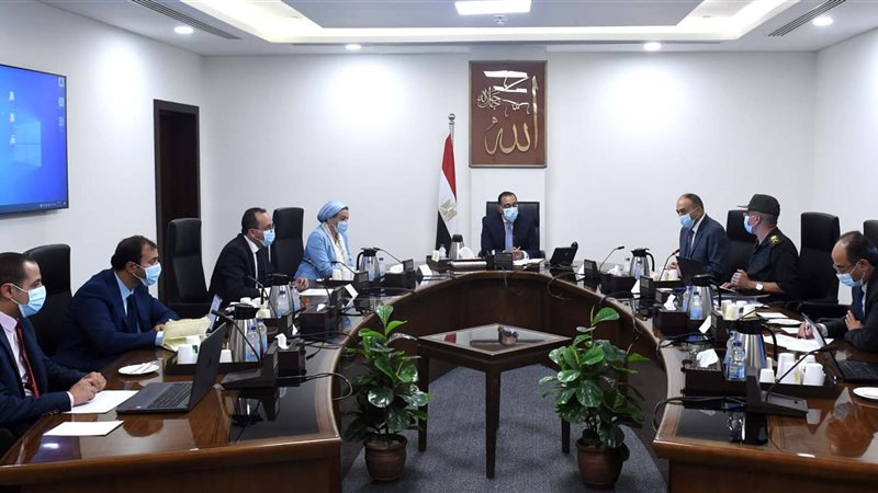 اجتماع الدكتور مصطفى