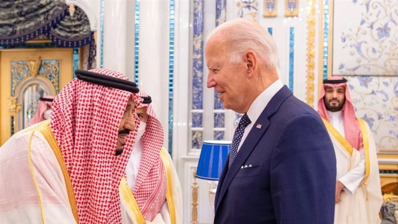 بايدن والملك سلمان