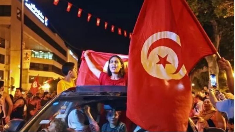 أنصار الرئيس التونسي