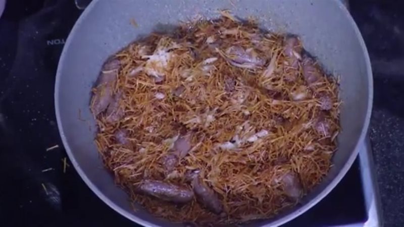 طريقة عمل طاجن الشعرية