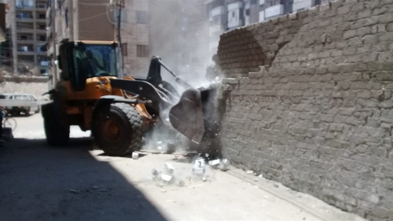 حملة إزالة بأسيوط