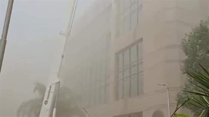 حريق مول هيلتون رمسيس