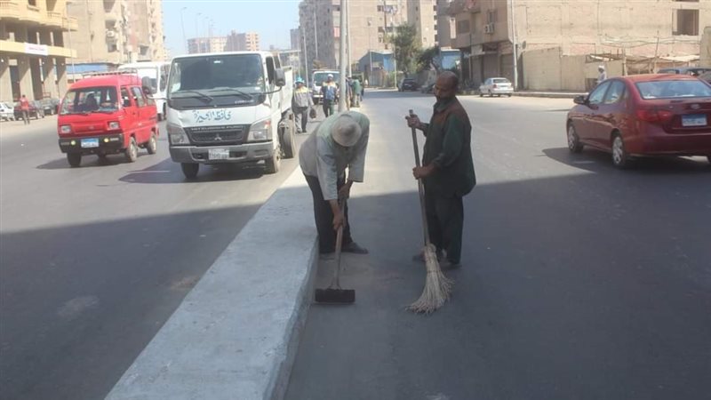 حملة نظافة في الجيزة
