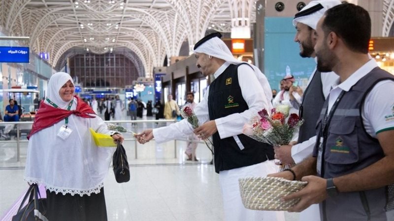 استقبال المعتمرين
