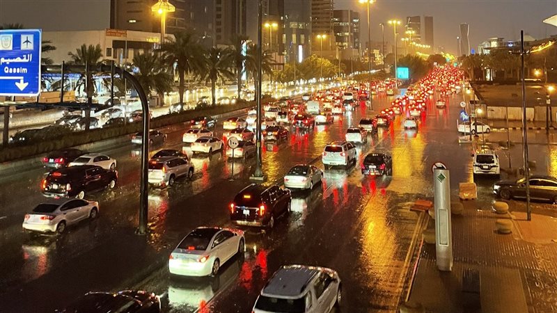 أمطار الرياض