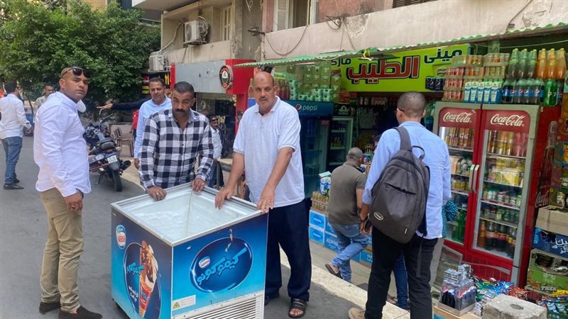 رفع الإشغالات بالجيزة
