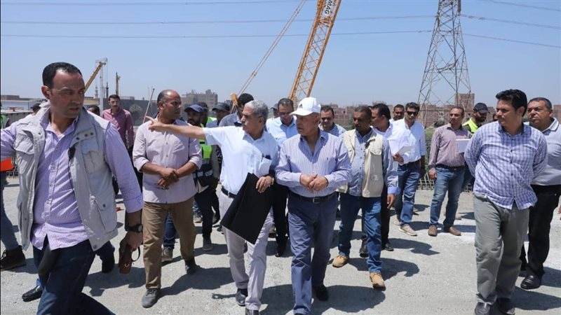 وزير النقل يتفقد