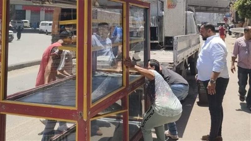 حملة إشغالات بالجيزة