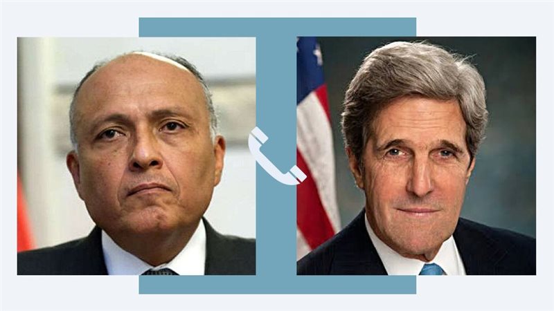سامح شكري وجون كيري