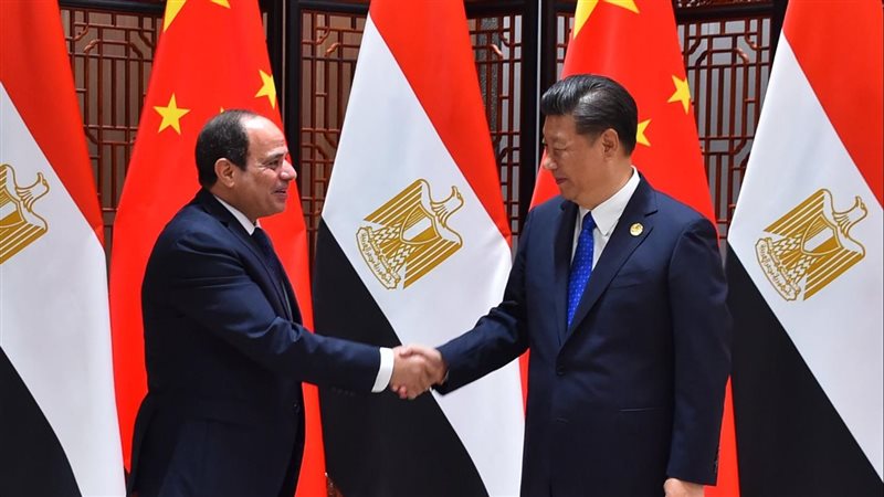 السيسى ونظيره الصينى