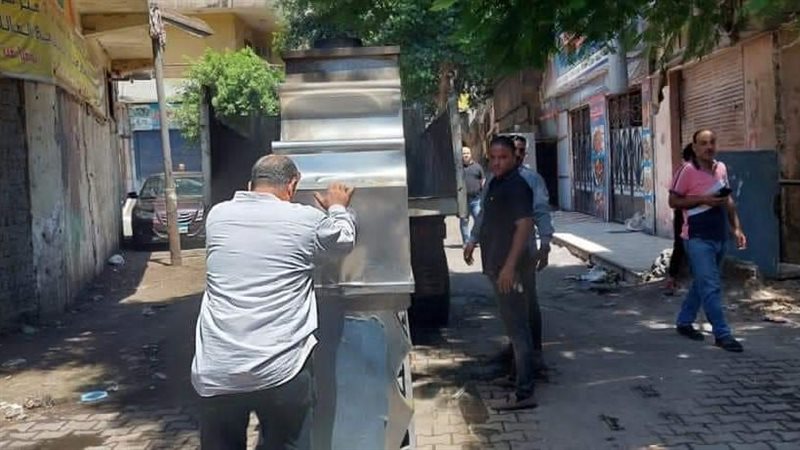 حملة اشغالات بالجيزة