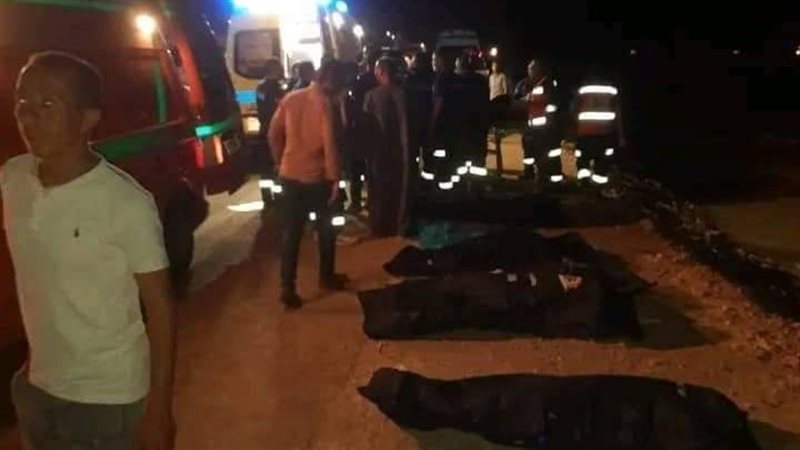 حادث الطريق الصحراوي