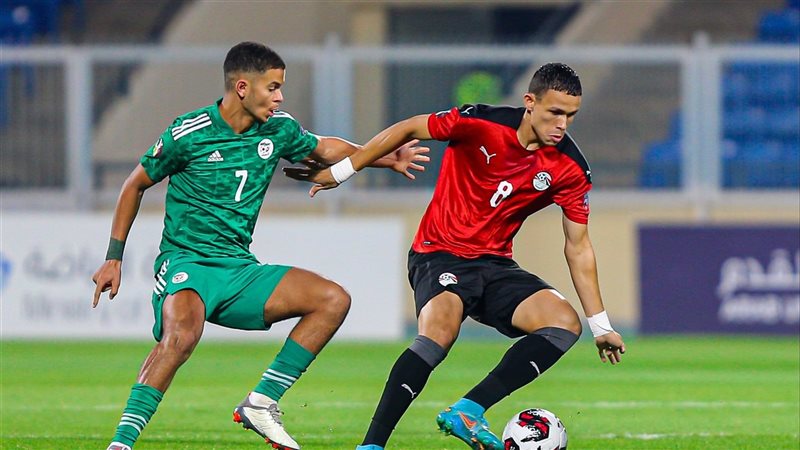 مباراة شباب مصر والجزائر